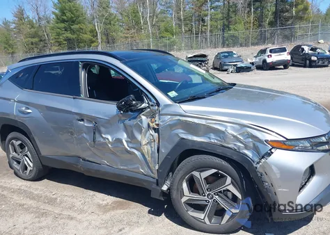 2022 Hyundai Tucson Limited из США, поврежденный, VIN 5NMJECAE8NH019405